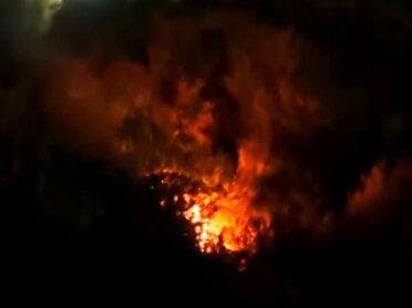 آتش‌سوزی مجدد در ارتفاعات لاهیجان مهار شد