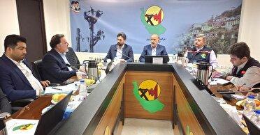 بازدید مجمع نمایندگان گیلان از دیسپاچینگ اداره برق استان