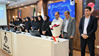 آئین تحلیف ۱۶ نفر از سردفتران جدید اسناد رسمی