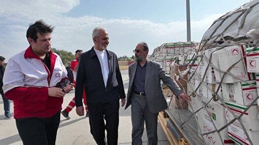 ورود دومین محموله کمک‌های انسانی ایران به زلزله زدگان افغانستان