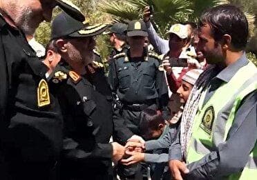 اجرای طرح شهید لطفی پلیس در مناطق کم برخوردار