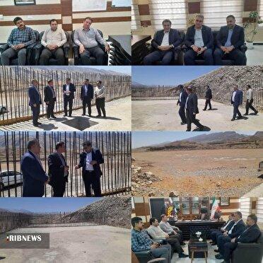 پیشرفت ۳۵ درصدی مجتمع پرورش ماهی رنگین بان پلدختر