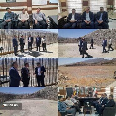 پیشرفت ۳۵ درصدی مجتمع پرورش ماهی رنگین بان پلدختر