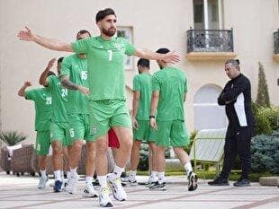 تمرین سبک ملی‌پوشان ایران در روز دیدار برابر ازبکستان