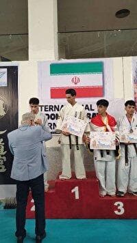درخشش کاراته‌ کاهای نصرآبادی در مسابقات آسیایی شیدوکان کاراته تهران