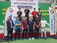 درخشش رزمی کار گچسارانی در مسابقات ملی