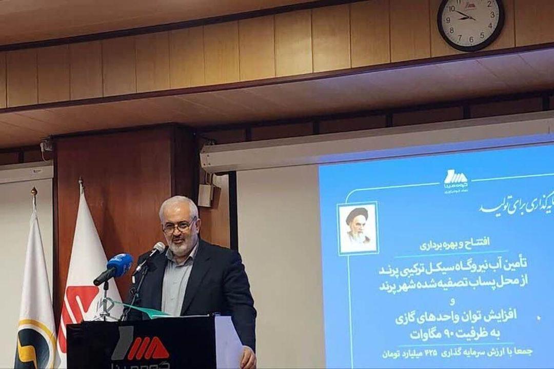 اضافه شدن هزار مگاوات برق نیروگاهی به شبکه برق کشور
