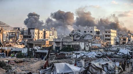 ‘Gaza is on fire’ – Israeli defense minister