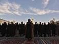 اقامه نماز باران در حرم مطهر رضوی