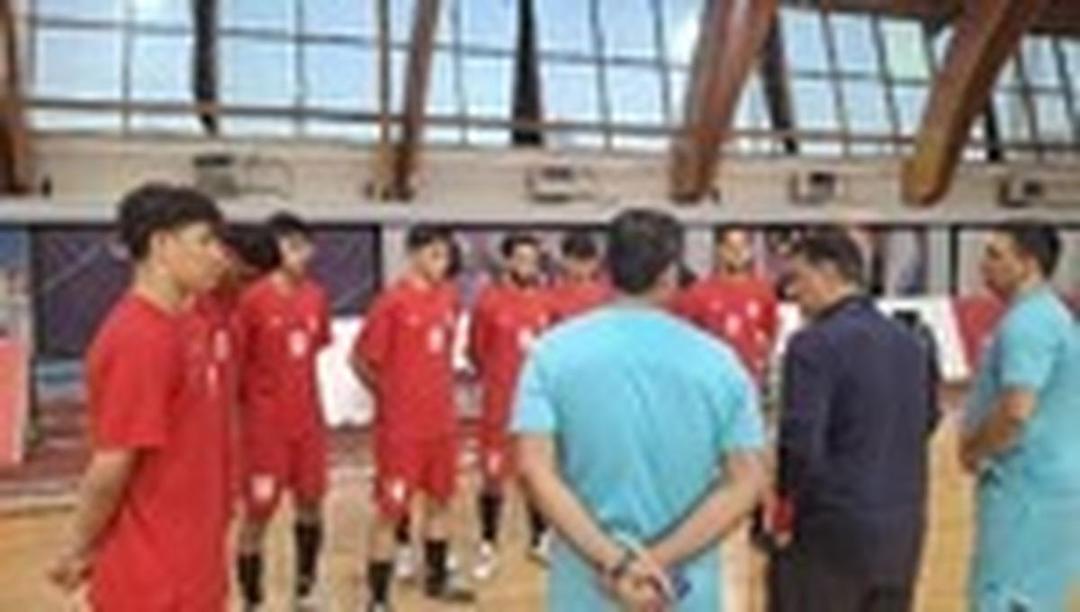 برگزاری نخستین تمرین تیم ملی فوتسال جوانان در روسیه