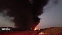 انفجار تانکر سوخت در شهرستان فردوس