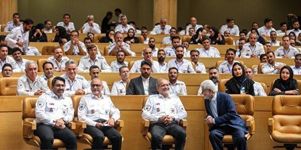 مراسم پنجاهمین سالروز تاسیس اورژانس پیش‌بیمارستانی