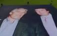 استقبال انگلیسی‌ها از ترامپ با تصویری از قاچاقچی جنسی
