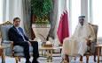 دیدار امیر قطر با وزیر خارجه آمریکا