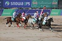 فراجا قهرمان لیگ ملی چوگان بانوان در اصفهان
