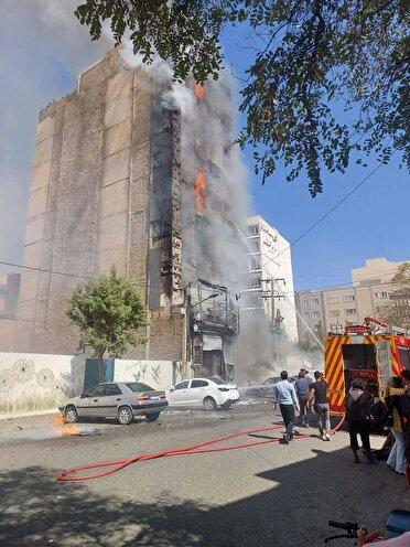 افزایش تعداد مصدومان آتش سوزی در سبزوار به ۵۱ نفر