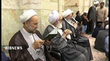 مراسم بزرگداشت آیت‌الله محفوظی در مسجد اعظم قم برگزار شد