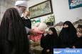 عکس: دیدار تولیت آستان قدس رضوی با خانواده آتش‌نشان شهید رضا فخریان