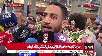 آذرپیرا: مردم ایران طلا هستند و مدال طلا شایسته آنهاست/ انقدر زخم می‌خوریم تا موفق شویم