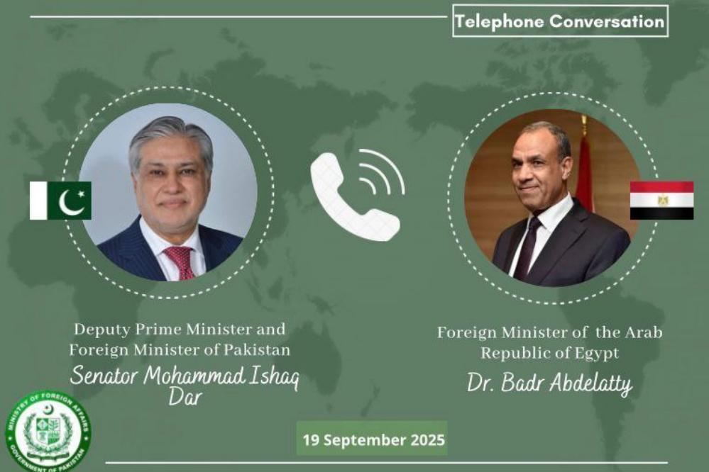 تبریک بدر عبدالعاطی به وزیر خارجه پاکستان برای توافق دفاعی با عربستان
