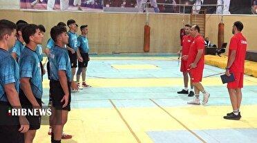 تمرینات تیم کبدی جوانان ایران به میزبانی کیش
