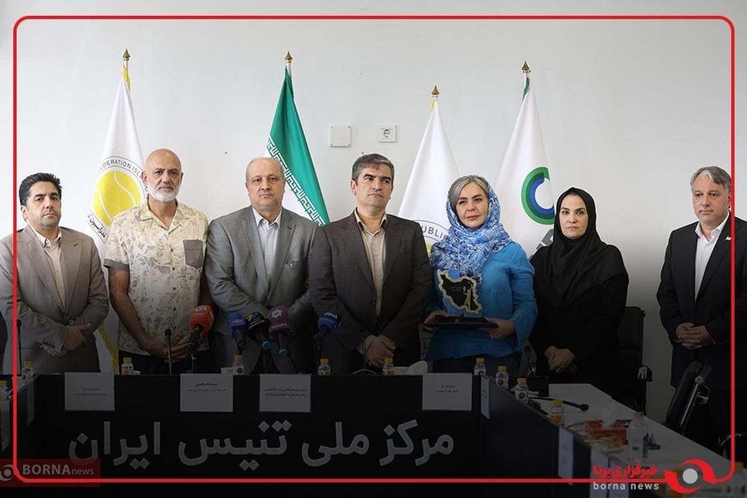 افتتاح مرکز ملی تنیس ایران به نام شهید پارسا منصور