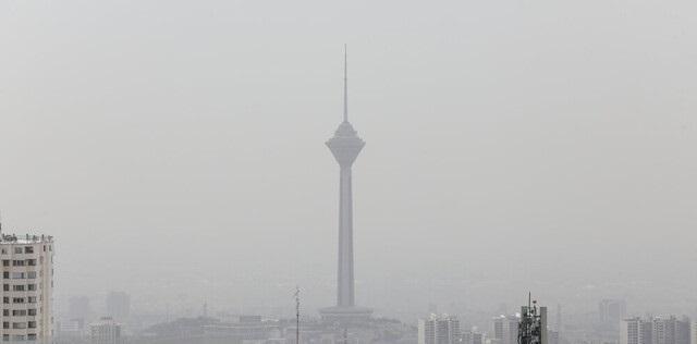 هشدار نارنجی نسبت به احتمال طوفان گرد و خاک در تهران
