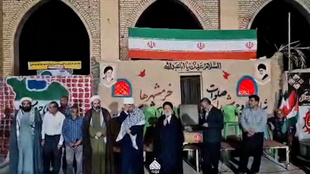 کاروان «یاران صمود به سوی آزادی و مقاومت» در بهبهان