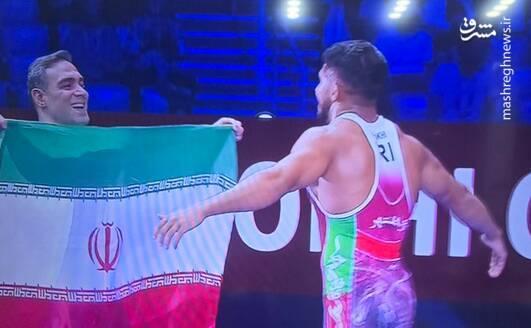 پیام کاربران درپی طلایی شدن پدیده کشتی فرنگی ایران