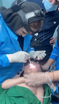 خارج‌کردن گوی سیاه از داخل بینی کودک دو ساله در اردبیل