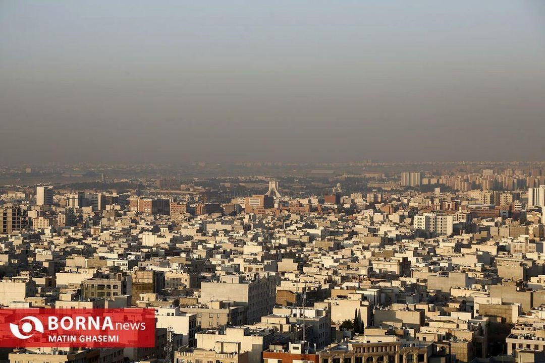 هوای تهران در وضعیت آلوده قرار دارد