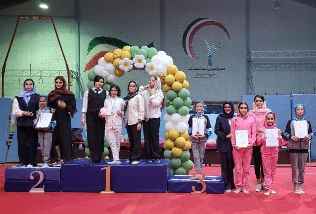 افتخارآفرینی دختران اصفهانی و درخشش باشگاه شهر ژیمناستیک در لیگ ریتمیک کشور