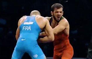 حریف فرانسوی سهرابی در فینال مجازات شد