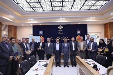 تجلیل از برگزیدگان جشنواره شهید رجایی استان خوزستان