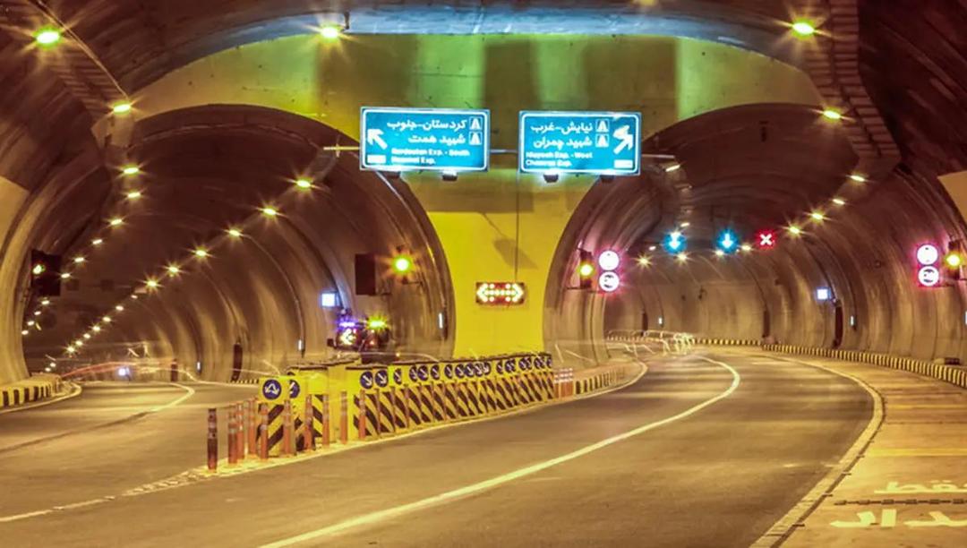 تعمیرات در تونل نیایش؛ تردد خودروها از ساعت ۲۴ امشب ممنوع است
