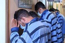 بازسازی صحنه سرقت از طلافروشی درگهان (فیلم)