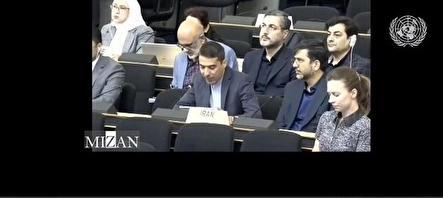 نماینده ایران: رژیم اسرائیل همچنان منبع اصلی بی‌ثباتی و اختلال در نظم بین‌المللی است