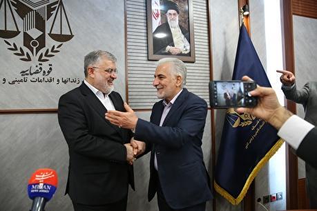 نشست مشترک رئیس سازمان زندان‌ها و استاندار تهران