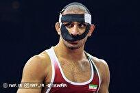 کشتی قهرمانی جهان| سهرابی: حقم طلا بود اما خوشحالم با غیرت ایرانی دست خالی برنگشتم