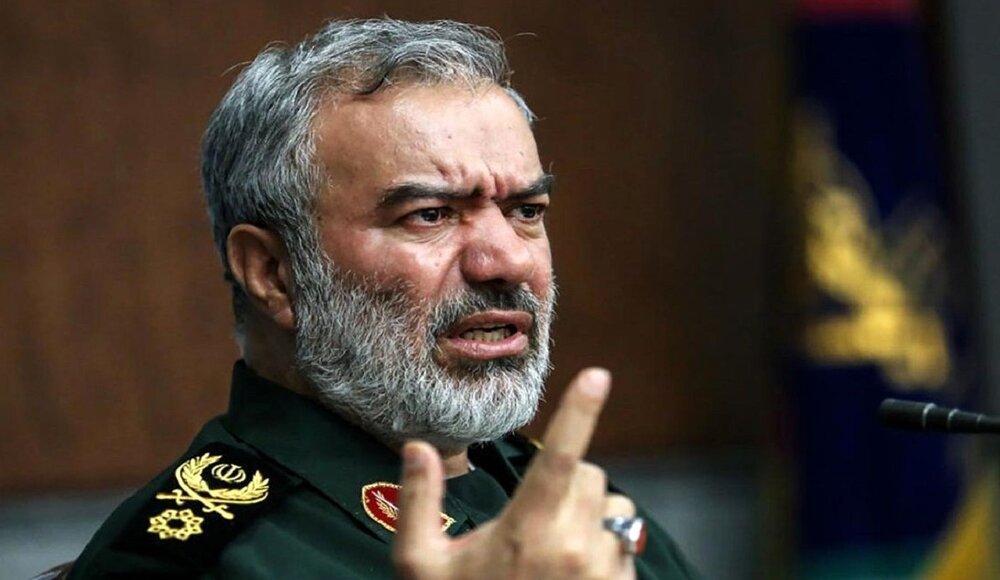 سردار فدوی: صهیونیست ها انقدر احمق بودند که همه اهداف خود را از قبل اعلام کردند