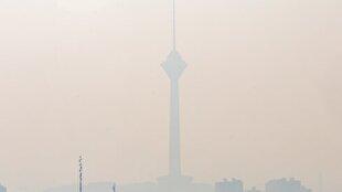 هوای تهران در وضعیت بسیار آلوده قرار دارد