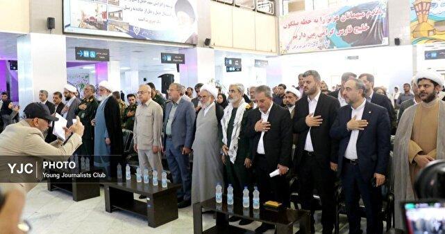 هدیه هفته دفاع مقدس به مردم هرمزگان؛ قطار «رویال» افتتاح شد