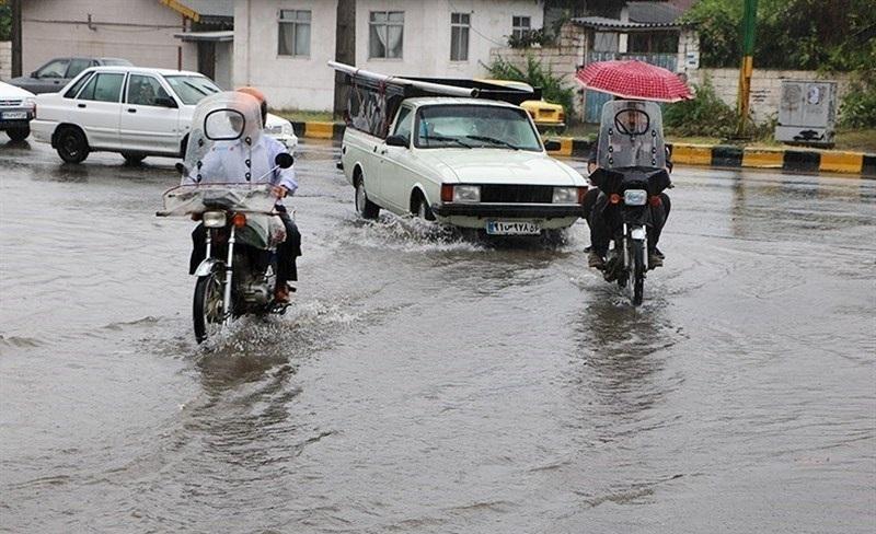 هواشناسی ۱۴۰۴/۶/۳۱؛ هشدار نارنجی بارش شدید باران در ۴ استان