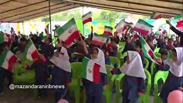 به صدا در آمدن زنگ شکوفه‌ها در مازندران