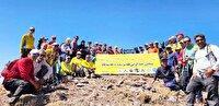 صعود کوهنوردان تربت‌حیدریه به قلل خط‌الراس کدکن