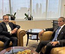 گروسی: رایزنی فشرده با عراقچی داشتم