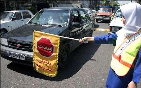 استقرار ۸۲ تیم پلیس و مشارکت ۴ هزار دانش‌آموز برای تامین نظم ترافیکی مدارس کرمانشاه