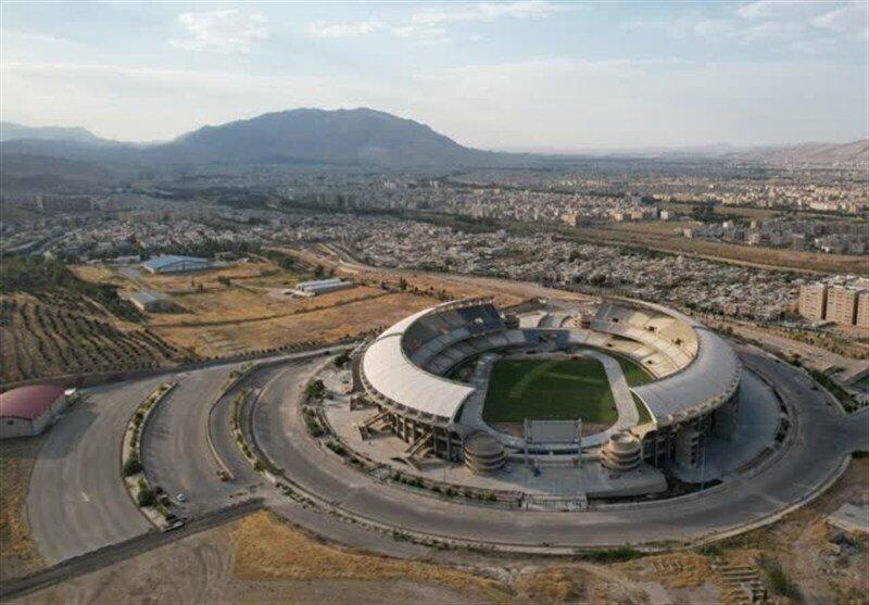 نمایی از ورزشگاه پارس شیراز؛ بی‌توجهی مسئولان به نمایش گذاشته شد