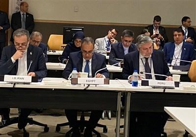 عراقچی در نشست تمدن‌های کهن سخنرانی کرد؛ دیدار وزیر امور خارجه با همتای مصری