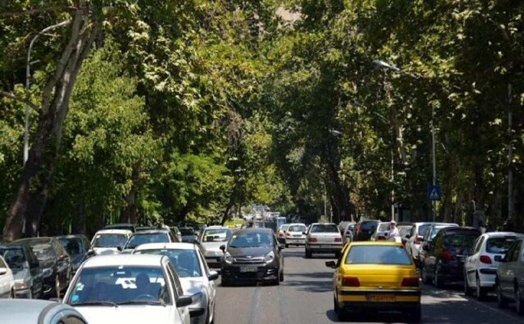 خیابان نیاوران در سال ۱۳۳۸ (عکس)